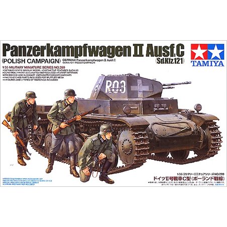1/35 GERMAN PANZER II AUSF. C (POLISH CAMPAIGN)