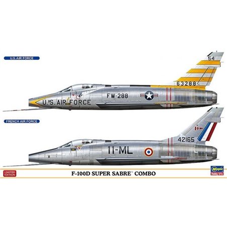 1/72 F-100D SUPER SABRE COMBO (2 maquetas)