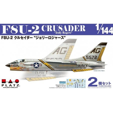 1/144 F8U-2 CRUSACER JOLLY ROGERS (2PCS)
