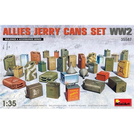 1/35 ALLIES JERRY CANS SET WW2