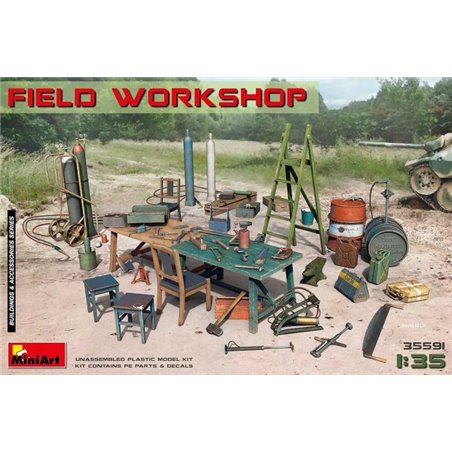 Maqueta Miniart 1/35 Field Workshop