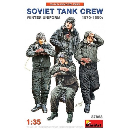 1/35 SOVIET TANK CREW 1970-1980S WINTER UNIFORM