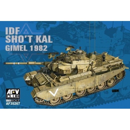 1/35 IDF SHO'T KAL GIMEL 1982 W/BLAZER EXPLOSIVE REACTIVE ARMOUR