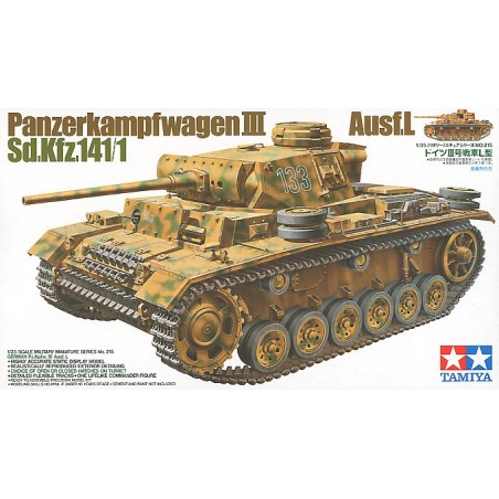 Tamiya 1/35 Sd.Kfz. 141/1 Panzerkampfwagen III Ausf. L