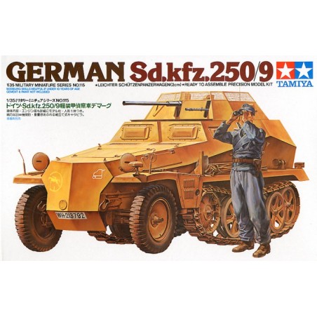 1/35 GERMAN SD.KFZ.250/9 ARMORED RECON. HALF-TRACK
