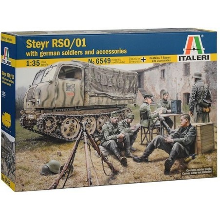 1/35 STEYR RS0/01 WITH GERMAN SOLDIERS AND ACCESSORIES