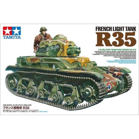 Maqueta de tanque Tamiya 1/35 French Light Tank R35