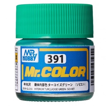 C391-Mr. Color-Interior Turquoise Green (Soviet) 10 ml