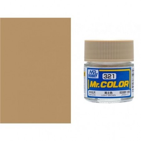 C321-Mr. Color-  ligth brown (semi gloss) 10ml