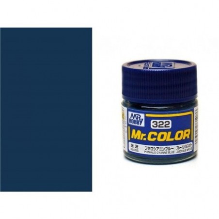 C322-Mr. Color-  phthalo cyanne blue 10ml