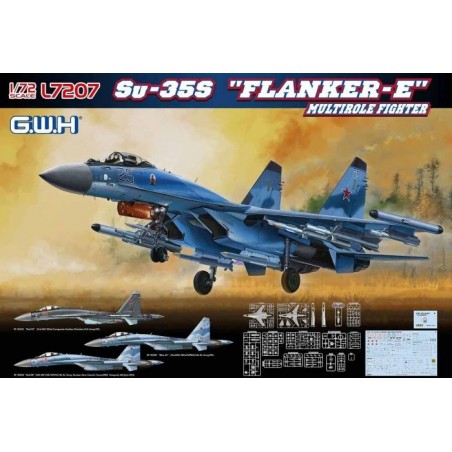 Great Wall Hobby 1/72 Su-35S "Flanker-E" Multirole Fighter aicraft model kit