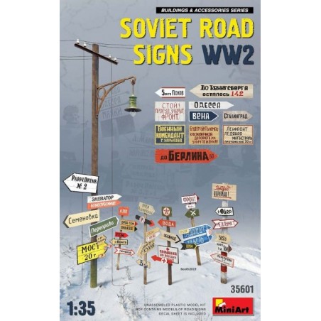1/35 SOVIET ROAD SIGNS WW2