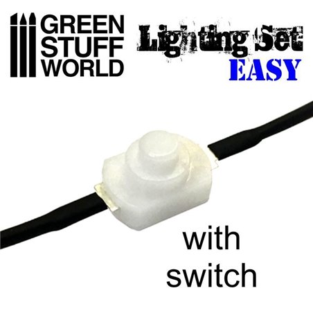 Set Iluminacion de LEDs con Interruptor