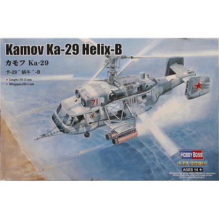 Hobbyboss 1/72 Kamov Ka-29 Helix-B helicopter model kit