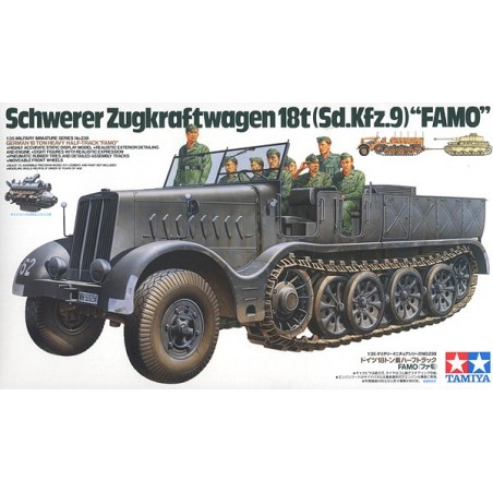 1/35 GERMAN 18T HALF-TRACK (SD.KFZ.9) "FAMO"