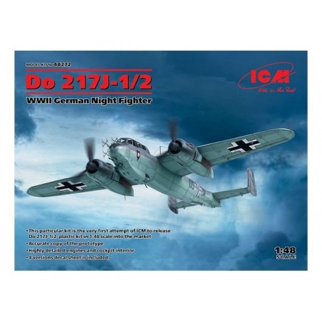 1/48 DORNIER DO-217J-1/2 WWII GERMAN NIGHT FIGHTER