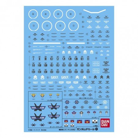 GD-80 MG GN-X & 1/144 OVERFLAG DECAL