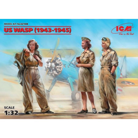 1/32 US WASP (1943-1945) (3 FIGURES)