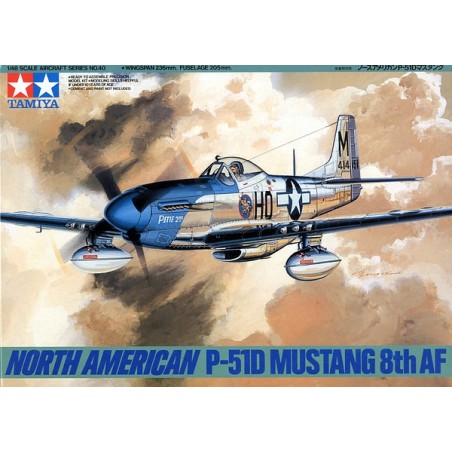 1/48 NORTH AMERICAN P-51D MUSTANG