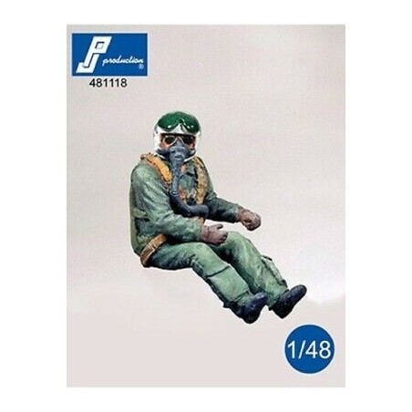 1/48 NATO Pilot seated in a/c (early 1960) (resin)