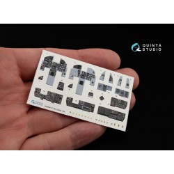 Quinta Studio 1/48 F-15D 3D-Printed & colored Interior (for GWH kit) 2