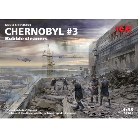 1/35 Chernobyl  3 Rubble Cleaners