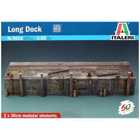 Italeri 1/35 Long Dock with Stairs
