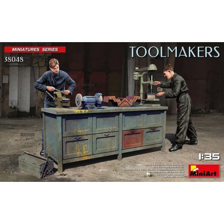 Maqueta Miniart 1/35 2 Craftmen Set (Toolmakers)