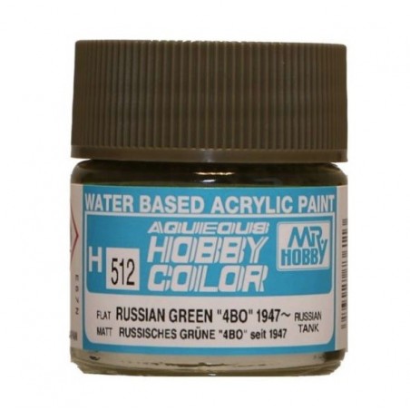 Mr.Hobby H512 H-512 Russian Green "4BO" 1947 (Flat)