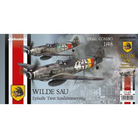 Eduard 1/48 WILDE SAU Episode Two: Saudammerung Dual Combo Limited Edition aircraft model kit