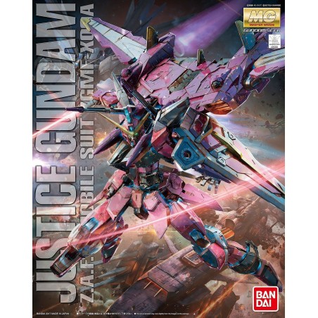 Bandai 1/100 MG Justice Gundam model kit