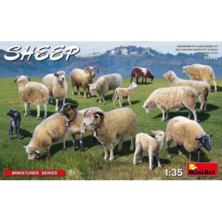 1/35 SHEEP (SET OF 15)