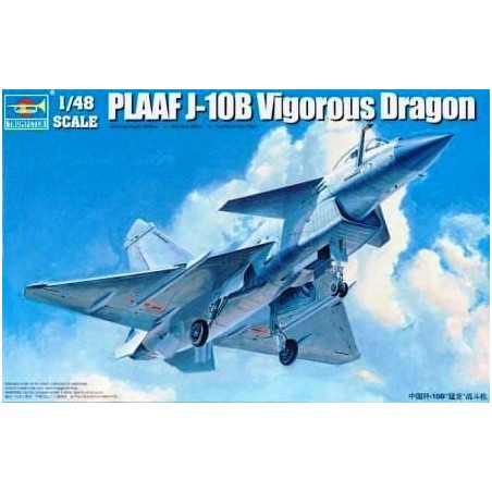 Trumpeter 1/48 PLAAF J-10B Vigorous Dragon