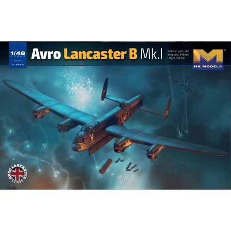 Maqueta de avion HK Models 1/48 Avro Lancaster B Mk.I