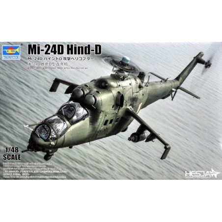 Trumpeter 1/48 Mil Mi-24D Hind-D helicopter model kit