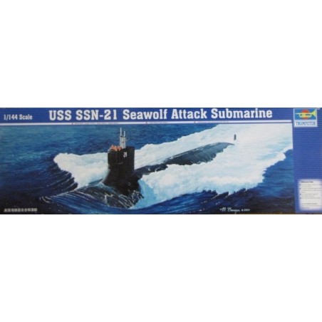 1/144 USS SSN-21 Seawolf Attack Submarine