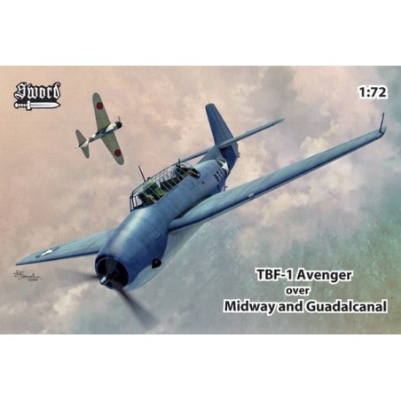 1/72 Grumman TBF-1 Avenger Over Midway & Guadalcanal