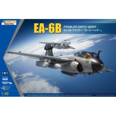 Kinetic 1/48 EA-6B "DARK PROWLER" aircraft model kit
