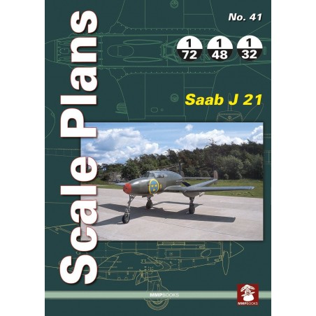 41- Scale plans SAAB J 21