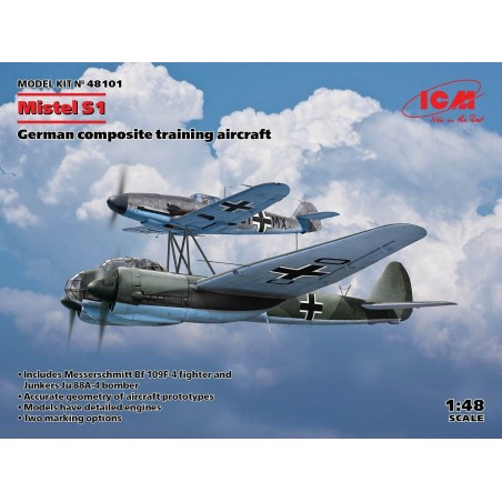 Maqueta de avion ICM 1/48 Mistel S1