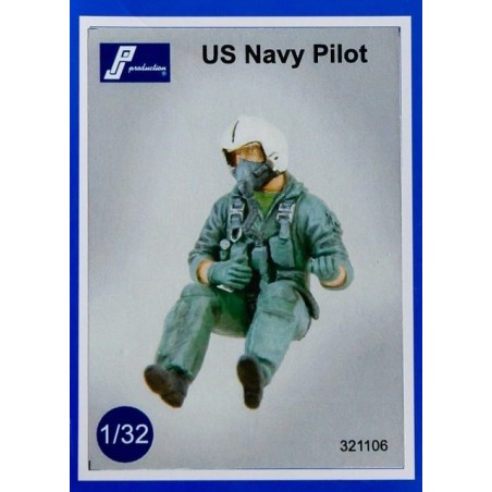 1/32 Aircrew US Navy Pilot 90'