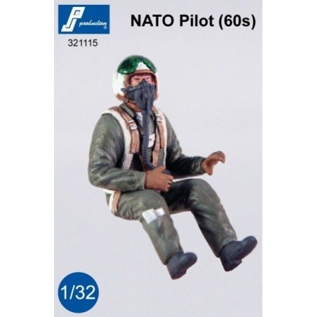 1/32 NATO pilot of the 60s (resina)