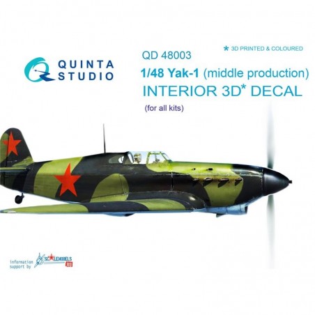 1/48 Yak-1 (mid. production) 