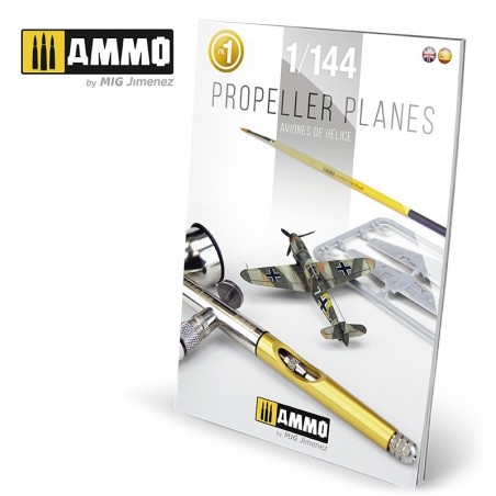 Ammo Mig PROPELLER PLANES 1/144 VOL. 1 (English & Spanish)