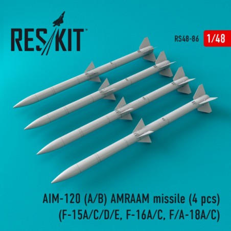 Kit resina 1/48 AIM-120A/B AMRAAM MISSILE