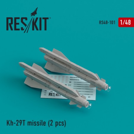 Kit Resina 1/48 KH-29T (AS-14B KEDGE) MISSILE (2PCS)