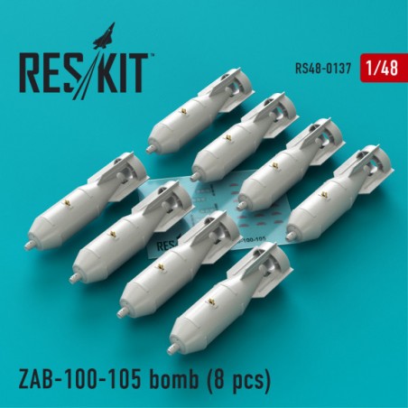 Kit Resina 1/48 ZAB-100-105 BOMB (8PCS)