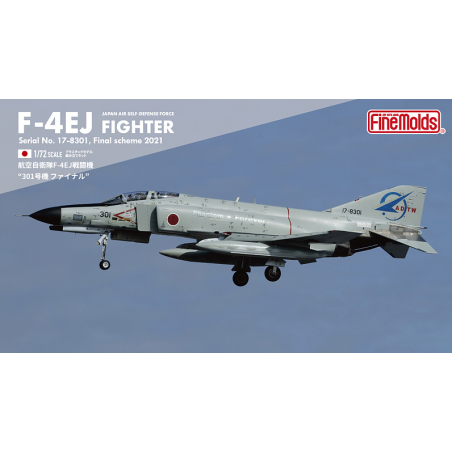 Finemolds 1/72 Japan Air Self-Defense Force F-4EJ Fighter No. 301 Final