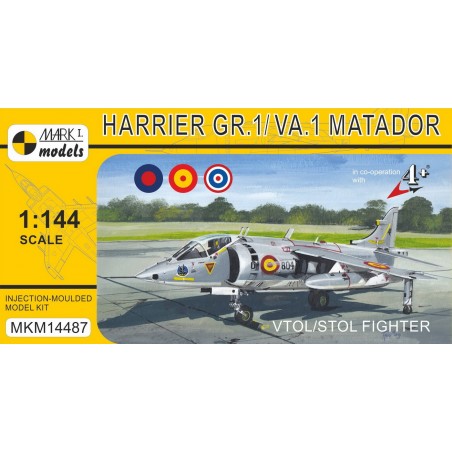 Maqueta 1/144 Harrier GR.1/VA.1