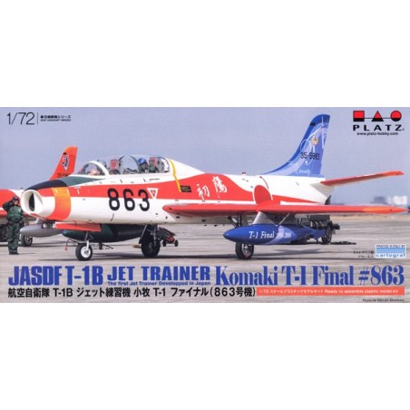 Platz 1/72 Japan Air Self-Defense Force T-1B Jet Trainer Komaki T-1 Final (No. 863)